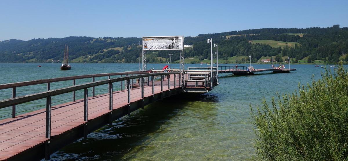 Ferienwohnung Mit Sauna Am Alpsee 阿尔卑斯湖畔比尔 外观 照片