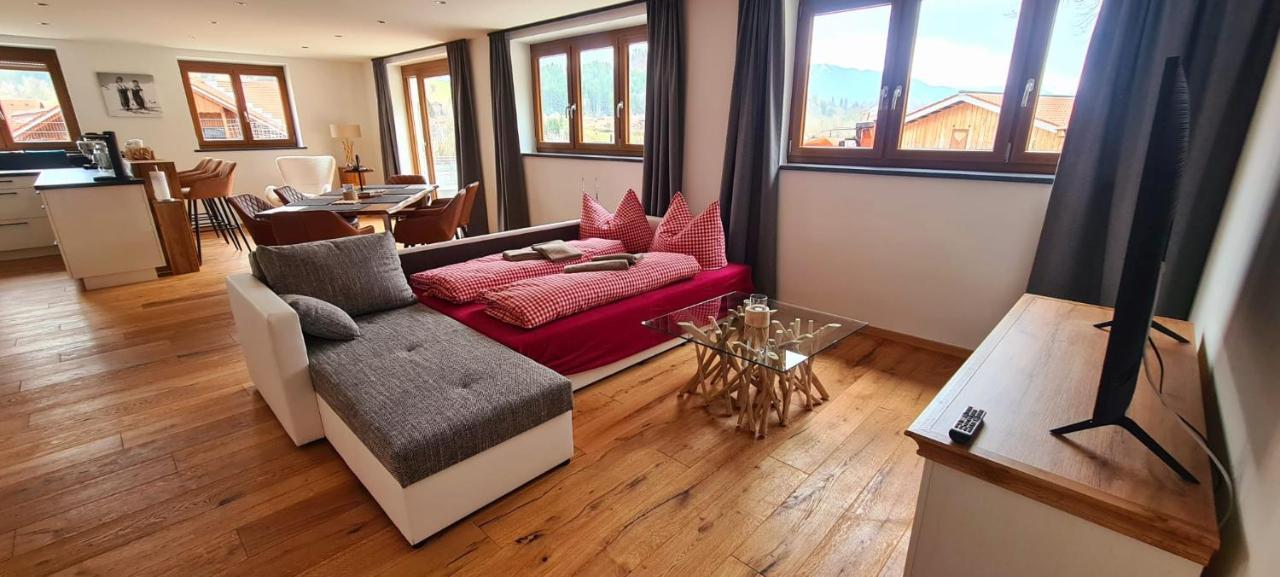 Ferienwohnung Mit Sauna Am Alpsee 阿尔卑斯湖畔比尔 外观 照片